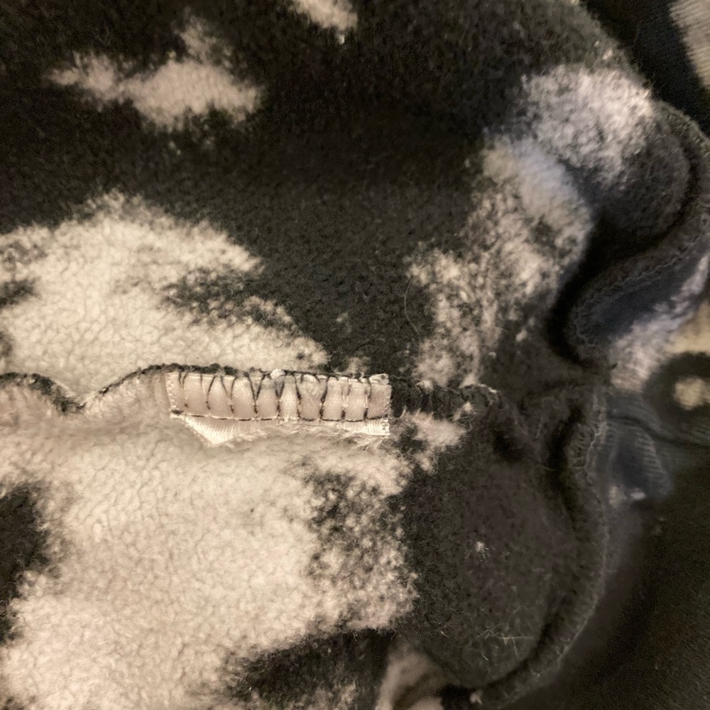Brown Dyed Girl Black and Gray Tie Dyed Sweatshirt Small - Picture 8 of 8